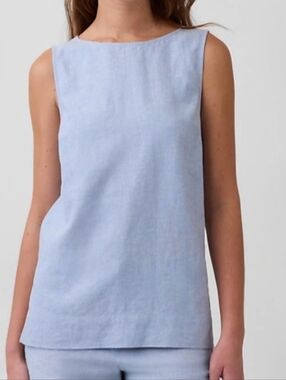 GAP Linen Blend Sleevless Top